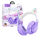 hoco. Bluetooth slušalice, W42 - Cat Ears, Purple Grape - 48513