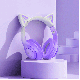 hoco. Bluetooth slušalice, W42 - Cat Ears, Purple Grape - 48513