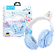 hoco. Bluetooth slušalice, W42 - Cat Ears, Crystal Blue - 48514