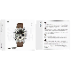 hoco. Pametni sat, AMOLED, IP67 - Y21, srebrna - 48582