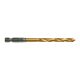 MILWAUKEE Udarne burgije za metal TIN HEX 6mm 1/4
