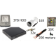 DAHUA Kamera SET-16 16X HAC-B1A21-0360B + DVR18CH + 2xRG59100m sa 2x0.75 napajanjem +3T HDD - 42950