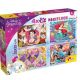 LISCIANI Puzzle SuperMaxi Princess 2u1 složi I oboji - 4x48 - 49074