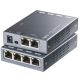 CUDY PoE+ Switch FS1006PL 6-Port 10/100M, 60W external, max 32W/PoE, UPLINK, 250m, 4KV protection - 42978
