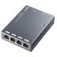 CUDY PoE+ Switch FS1006PL 6-Port 10/100M, 60W external, max 32W/PoE, UPLINK, 250m, 4KV protection - 42978