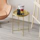 HANAH HOME Klub sto Shb-007-A, zlatna - 491CRT1135