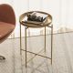 HANAH HOME Klub sto Shb-007-A, zlatna - 491CRT1135