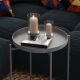 HANAH HOME Klub sto Shb-007-C, siva - 491CRT1142
