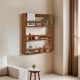 HANAH HOME Zidna polica Cm-067, braon - EP3057734