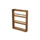 HANAH HOME Zidna polica Cm-067, braon - EP3057734