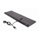 GEMBIRD KBS-ECLIPSE-M500 Backlight Pro Business Slim wireless desktop set, US layout, black - 43013