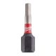 MILWAUKEE Udarni bitsevi HEX SHOCKWAVE ojačani 1/4″ 3 x 25mm - 4932430894