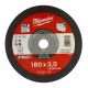 MILWAUKEE Tanka rezna ploča za metal PRO+ 180 x 3 x 22.2 mm - 4932451493