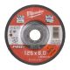 MILWAUKEE Brusna ploča za metal PRO+ 125 x 6 x 22.2 mm - 4932451502