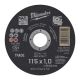 MILWAUKEE Rezni disk za metal 115 x 1 x 22.2 mm - 4932479577