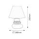 Rabalux Noćna svetla Salem E14 1x MAX 40W crna (4950) - 4950