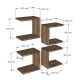 HANAH HOME Zidna polica Base, krem - 495SSE1105