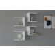 HANAH HOME Zidna polica Base, bela - 495SSE1106