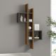 HANAH HOME Zidna polica Emse, braon/antracit - 495SSE1110