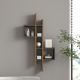 HANAH HOME Zidna polica Emse, braon/antracit - 495SSE1110