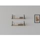 HANAH HOME Set zidnih polica Reco 2/1, krem - 495SSE1122