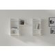 HANAH HOME Zidna polica Tefo, bela - 495SSE1125