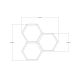 HANAH HOME Zidna polica Elfo, braon - 495SSE1136