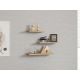 HANAH HOME Set zidnih polica Leila 3/1, krem - 495SSE1138