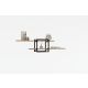 HANAH HOME Zidna polica Mono,svetlobraon - 495SSE1158