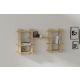 HANAH HOME Zidna polica Tefo, krem - 495SSE1161