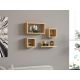 HANAH HOME Zidna polica Babi, svetlobraon - 495SSE1164