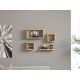 HANAH HOME Zidna polica Babi, svetlobraon - 495SSE1164