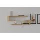 HANAH HOME Set zidnih polica Eldo 2/1, krem - 495SSE1171