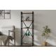 HANAH HOME Polica Kinder, tamnobraon/crna - 495SSE1224