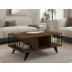 HANAH HOME Klub sto Bert, braon - 495SSE1325