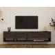 HANAH HOME TV komoda Arges, antracit - 495SSE1606