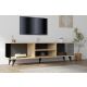 HANAH HOME TV komoda Josef, svetlobraon/crna - 495SSE1626