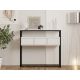 HANAH HOME Konzolni sto Guarda, bela/crna - EP3057755