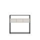 HANAH HOME Konzolni sto Guarda, bela/crna - EP3057755