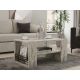 HANAH HOME Klub sto Iris, mermerna - 495SSE2112