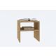 HANAH HOME Pomoćni stočić Morse, svetlobraon - 495SSE2307