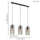 EGLO Visilica Roccamena E27 3X60W - 49645