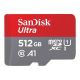 SANDISK Micro SDXC 512GB Ultra, SDSQUAC-512G-GN6MA + adapter - EP3195483