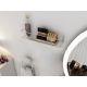 HANAH HOME Zidna polica Banyo, zlatna - 498HFT1106