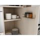 HANAH HOME Zidna polica Banyo, zlatna - 498HFT1106