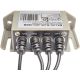 GEMBIRD BALUN RJ45-4CH-300M balun za 4 kamere (AHD/CVI/TVI) do 5MP - 43106-1
