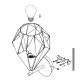 EGLO Zidna lampa Carlton 1 E27 60W - 49992