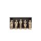 ROD - poklon set pet skulptura u boji srebra - ROD000303