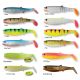 SAVAGE GEAR CANNIBAL SHAD 8CM 5G -WHITE BLACK - 4SGVSA2 61848