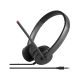 LENOVO Slušalice sa mikrofonom Essential Stereo, crna - 4XD0K25030